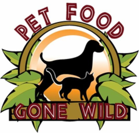 PET FOOD GONE WILD Logo (USPTO, 29.01.2014)