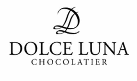 DL DOLCE LUNA CHOCOLATIER Logo (USPTO, 01/30/2014)