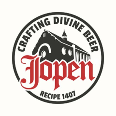 JOPEN CRAFTING DIVINE BEER RECIPE 1407 Logo (USPTO, 13.06.2014)