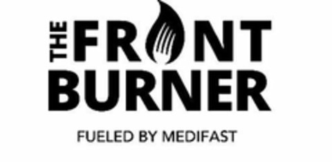 THE FRONT BURNER FUELED BY MEDIFAST Logo (USPTO, 13.08.2014)