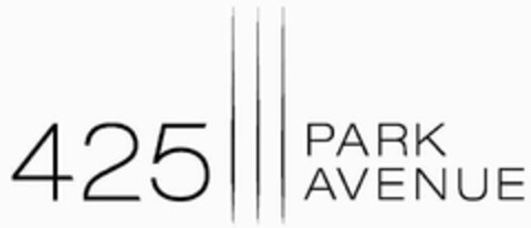 425 PARK AVENUE Logo (USPTO, 29.09.2014)