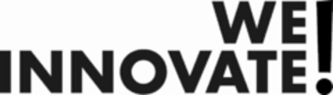 WE INNOVATE! Logo (USPTO, 21.04.2015)
