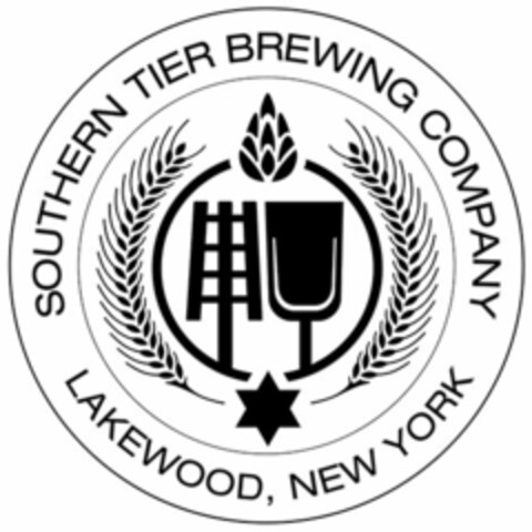 "SOUTHERN TIER BREWING COMPANY LAKEWOOD, NEW YORK" Logo (USPTO, 10/19/2015)