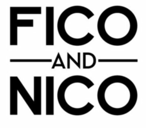 FICO AND NICO Logo (USPTO, 30.12.2015)