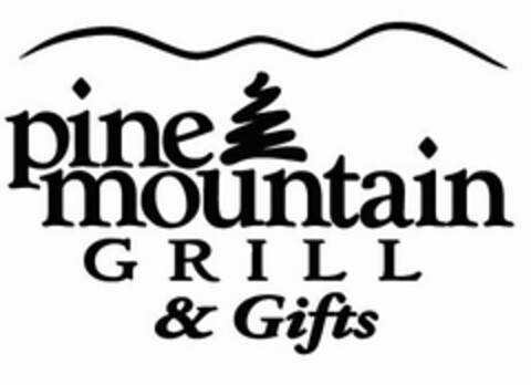 PINE MOUNTAIN GRILL & GIFTS Logo (USPTO, 14.01.2016)