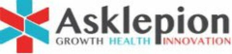 ASKLEPION GROWTH HEALTH INNOVATION Logo (USPTO, 06/12/2016)