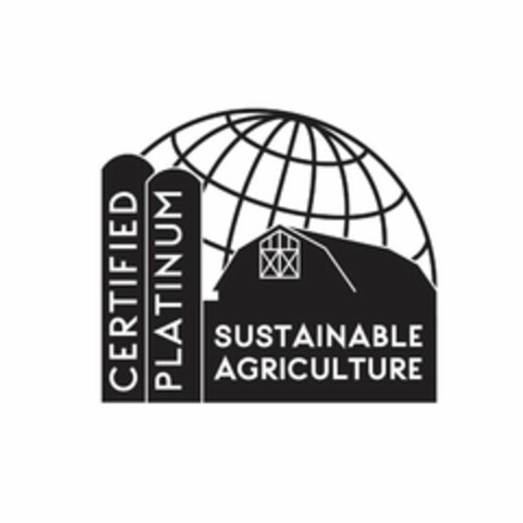 CERTIFIED PLATINUM SUSTAINABLE AGRICULTURE Logo (USPTO, 20.06.2016)