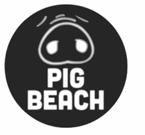 PIG BEACH Logo (USPTO, 09/21/2016)