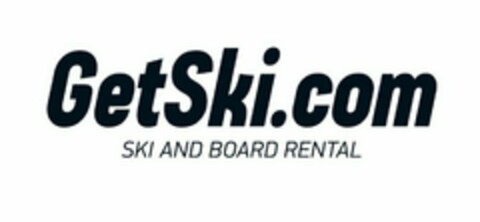 GETSKI.COM SKI AND BOARD RENTAL Logo (USPTO, 03/29/2017)