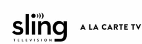 SLING TELEVISION A LA CARTE TV Logo (USPTO, 03.05.2017)