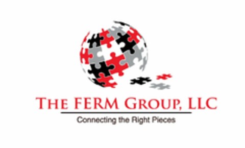 THE FERM GROUP, LLC CONNECTING THE RIGHT PIECES Logo (USPTO, 13.07.2017)