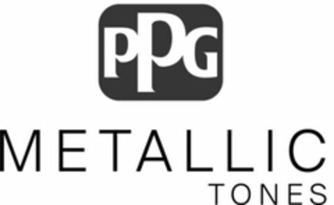 PPG METALLIC TONES Logo (USPTO, 21.07.2017)