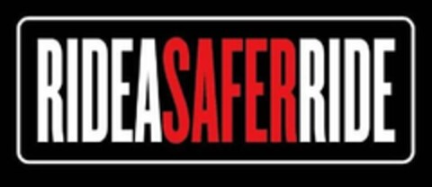 RIDE A SAFER RIDE Logo (USPTO, 06.09.2017)