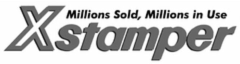 MILLIONS SOLD, MILLIONS IN USE XSTAMPER Logo (USPTO, 06/28/2018)