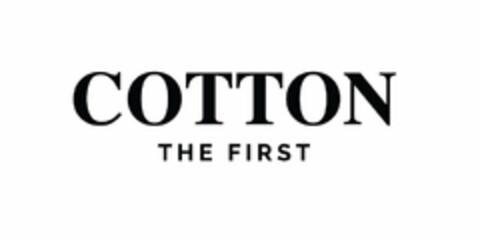 COTTON THE FIRST Logo (USPTO, 27.09.2018)