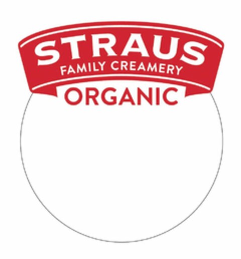 STRAUS FAMILY CREAMERY ORGANIC Logo (USPTO, 10/09/2018)