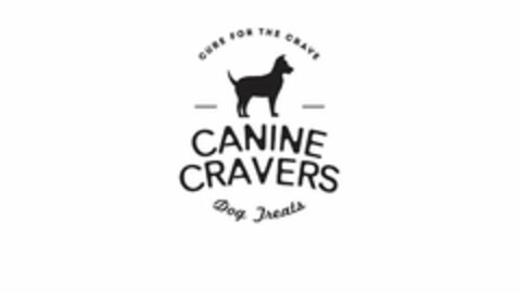 CURE FOR THE CRAVE CANINE CRAVERS DOG TREATS Logo (USPTO, 21.11.2018)