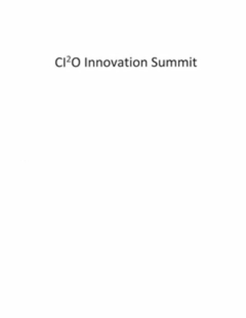 CI2O INNOVATION SUMMIT Logo (USPTO, 06.02.2019)