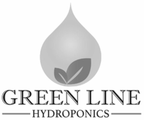 GREEN LINE HYDROPONICS Logo (USPTO, 05/29/2019)