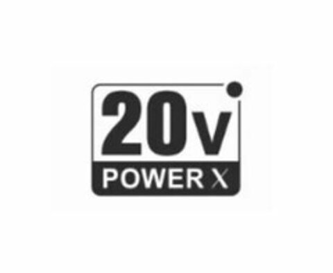 20V POWER X Logo (USPTO, 06/26/2019)