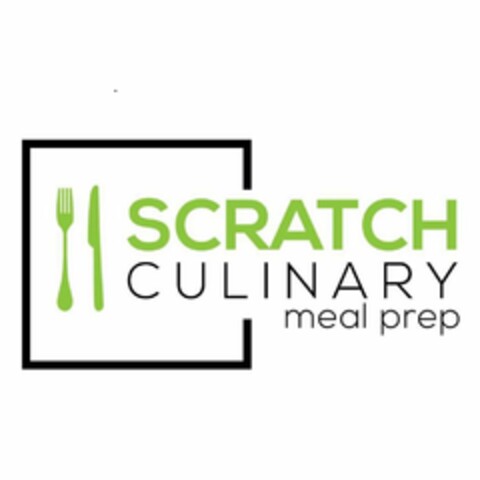 SCRATCH CULINARY MEAL PREP Logo (USPTO, 09.09.2019)