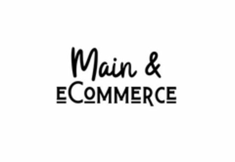 MAIN & ECOMMERCE Logo (USPTO, 11.09.2019)