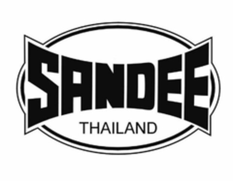 SANDEE THAILAND Logo (USPTO, 09/24/2019)