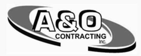 A&O CONTRACTING INC. Logo (USPTO, 10/30/2019)