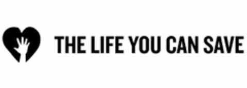 THE LIFE YOU CAN SAVE Logo (USPTO, 11/13/2019)