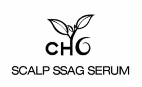 CH6 SCALP SSAG SERUM Logo (USPTO, 11/14/2019)