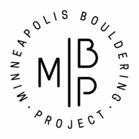 MBP MINNEAPOLIS BOULDERING PROJECT Logo (USPTO, 11.03.2020)