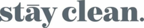 STAY CLEAN. Logo (USPTO, 10.08.2020)