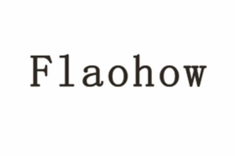 FLAOHOW Logo (USPTO, 14.08.2020)