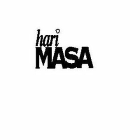 HARI MASA Logo (USPTO, 26.03.2009)