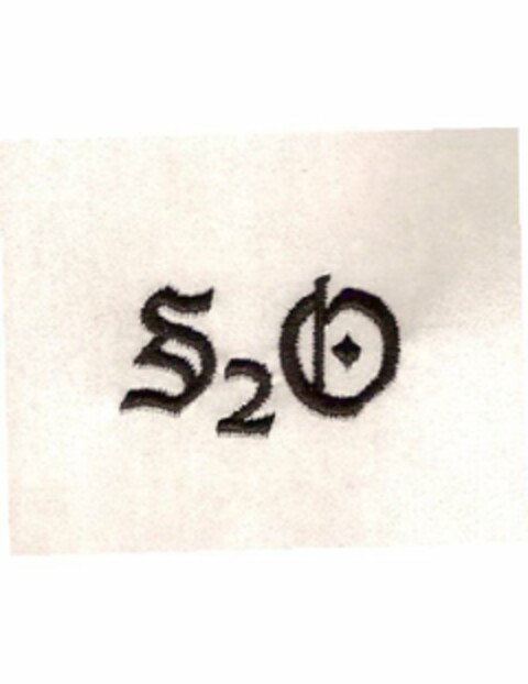 S2O Logo (USPTO, 04.12.2009)