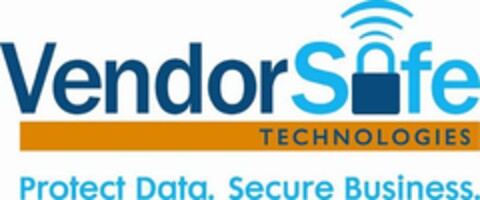 VENDOR SAFE TECHNOLOGIES SECURE DATA. PROTECT BUSINESS. Logo (USPTO, 03/01/2010)