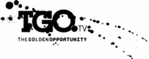 TGO.TV THE GOLDEN OPPORTUNITY Logo (USPTO, 09.07.2010)