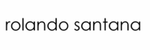 ROLANDO SANTANA Logo (USPTO, 11/15/2010)