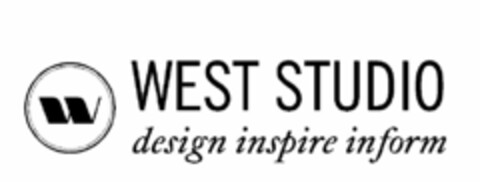 W WEST STUDIO DESIGN INSPIRE INFORM Logo (USPTO, 08.02.2011)