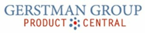 GERSTMAN GROUP PRODUCT CENTRAL Logo (USPTO, 10.02.2011)