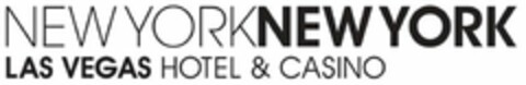 NEW YORKNEW YORK LAS VEGAS HOTEL & CASINO Logo (USPTO, 09.06.2011)