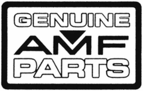 AMF GENUINE PARTS Logo (USPTO, 06/23/2011)