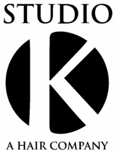 STUDIO K A HAIR COMPANY Logo (USPTO, 07.09.2011)