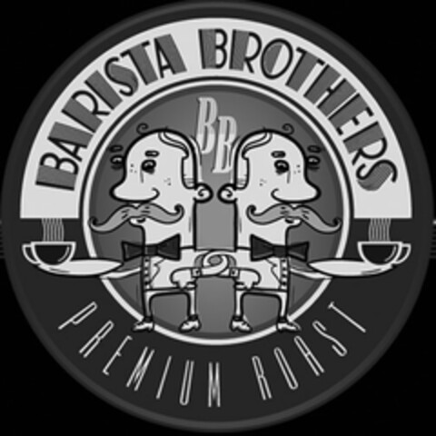 BARISTA BROTHERS BB PREMIUM ROAST Logo (USPTO, 31.10.2011)