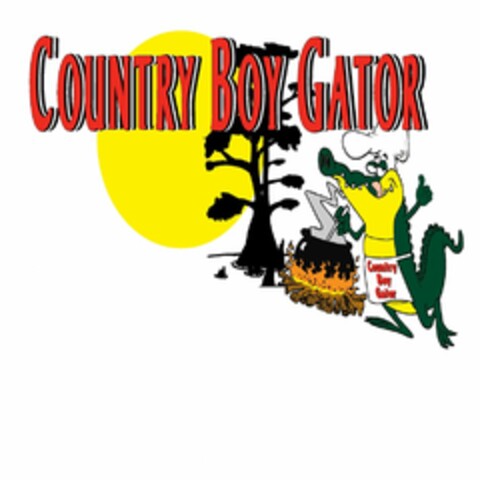 COUNTRY BOY GATOR Logo (USPTO, 20.12.2011)