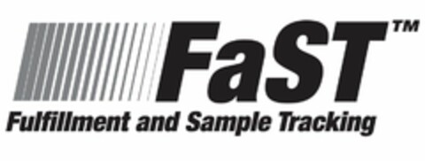 FAST FULFILLMENT AND SAMPLE TRACKING Logo (USPTO, 01/17/2012)