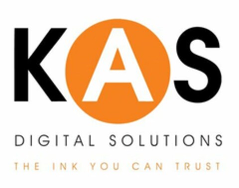 KAS DIGITAL SOLUTIONS THE INK YOU CAN TRUST Logo (USPTO, 05/24/2012)