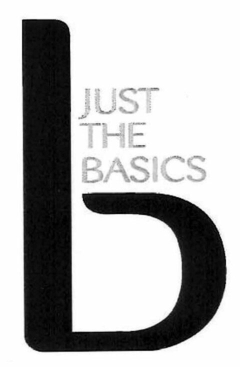 B JUST THE BASICS Logo (USPTO, 03.10.2012)