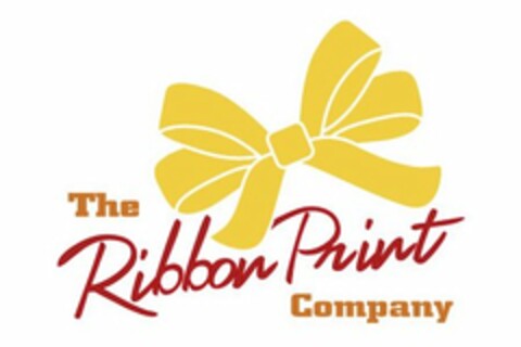 THE RIBBON PRINT COMPANY Logo (USPTO, 03/01/2013)