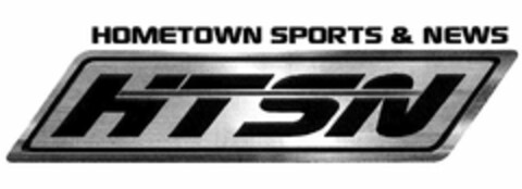 HOMETOWN SPORTS & NEWS HTSN Logo (USPTO, 07/30/2013)